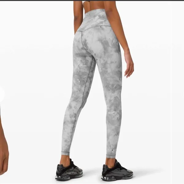 Lululemon Align Super High Rise Pant 28" Diamond Dye Diamond Dye Star Pitch Grey - Image 2