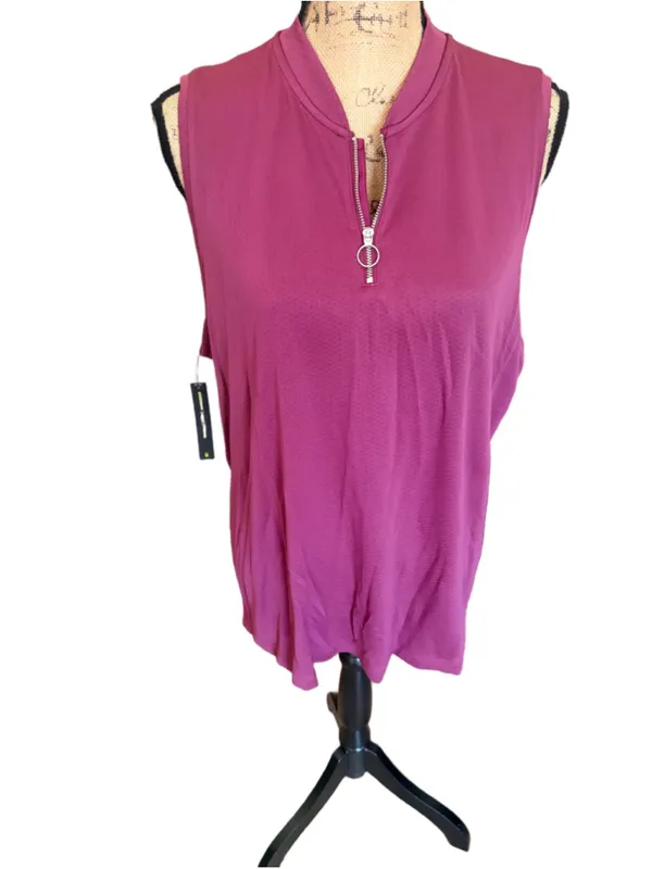 Nike Women's Dri-FIT Blade Sleeveless Golf Polo Size XXL NWT - Image 4