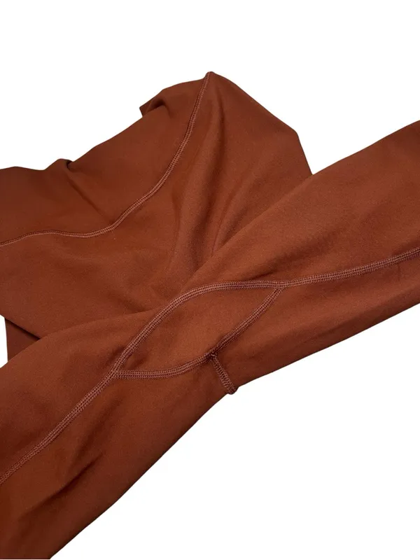 Ptula Sierra Leggings Sienna Rust Brown Buttery Soft High Waist Sz M - Image 4