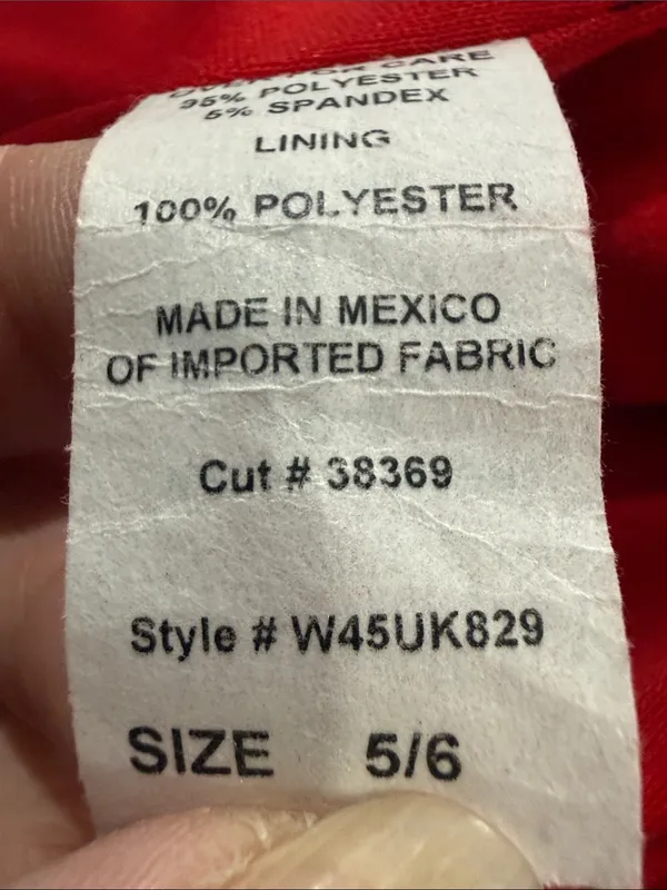 NWT WINDSOR Elegant Red Off-Shoulder Evening Gown Size 5/6 - Image 15