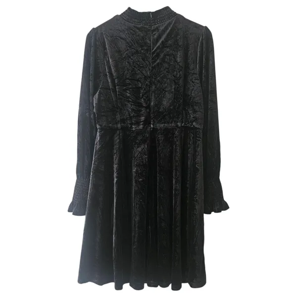 Baltic Born Tina Velvet Short Dress Black XL New‎ with Tag Long Sleeve - Image 7