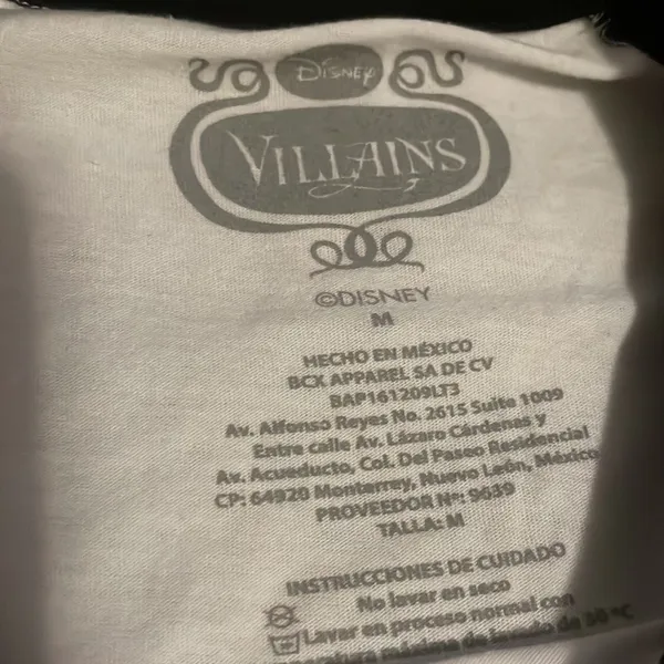 - Disney Villains Hades raglan baseball tee size medium - Image 3