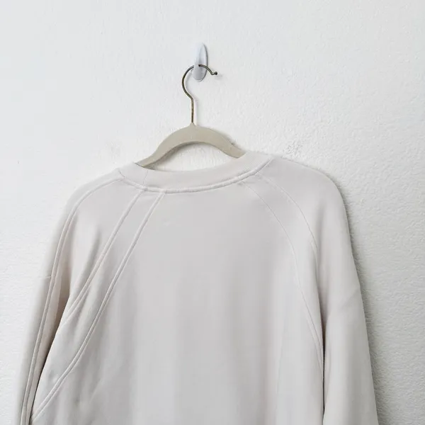 [Athleta] Retroplush Revive Crewneck Pullover Stretch Fleece Sweatshirt Size XL - Image 5