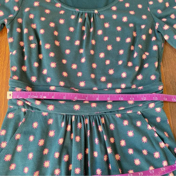 Boden Abigail Jersey Dress Size 6 Long Starburst - Image 10