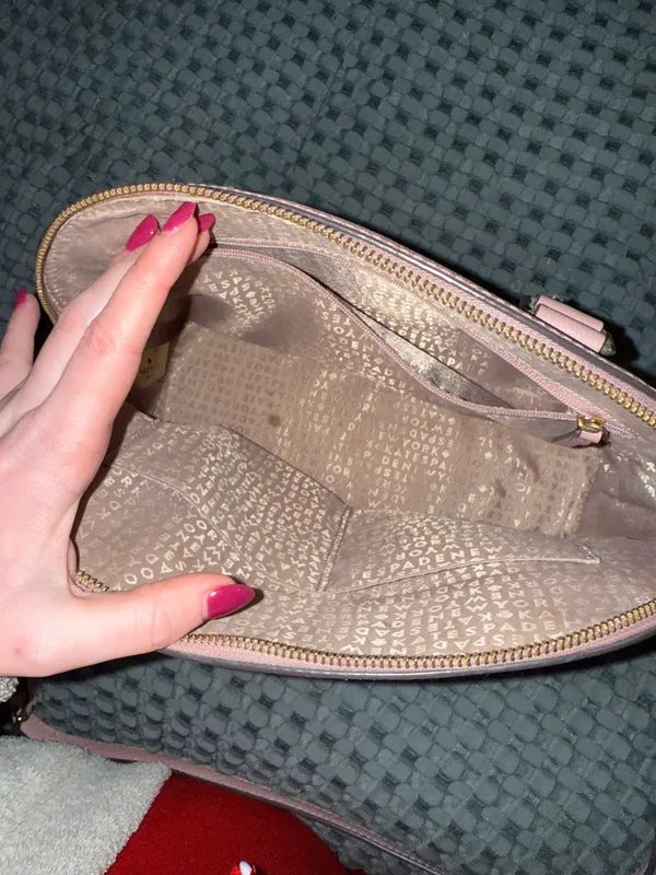 Kate Spade Pink Purse Leather - Image 4