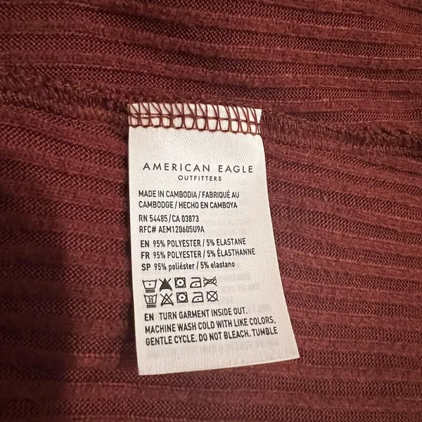 AE Soft Plush Henley Tank Top - Image 4