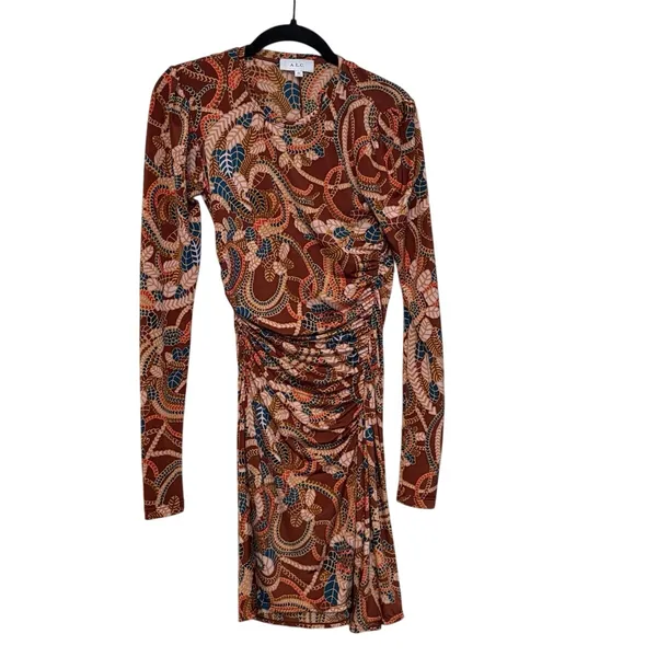 A.L.C Ginger Combo Paisley Maryn Mini Dress Size XS - Image 2