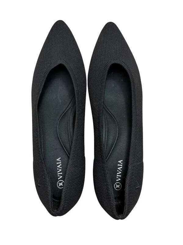 VIVAIA Pointed Toe Kitten Heels (Scarlett) Size 38 US 7-7.5 - Image 2