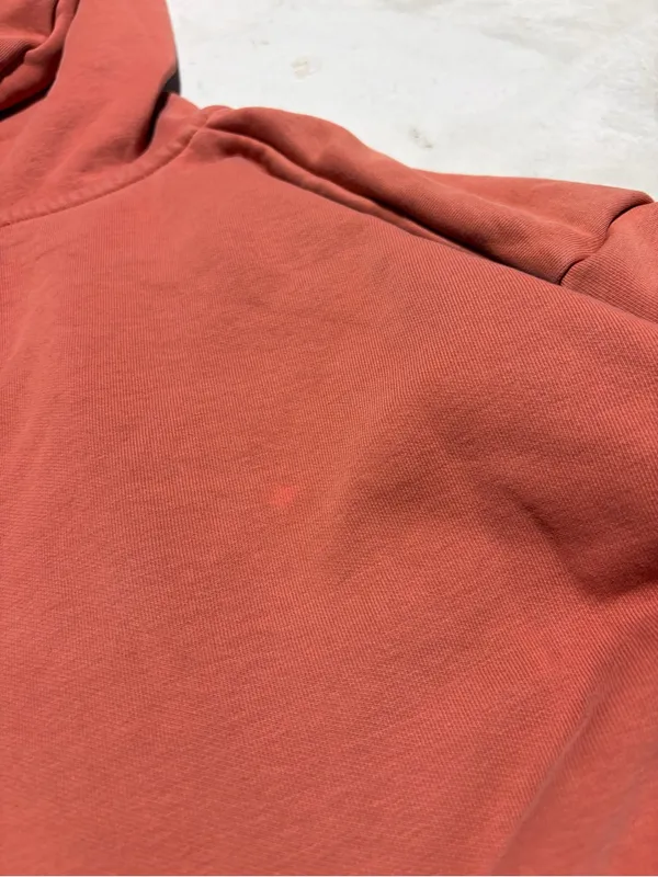 Pact Rust Zip-Up Hooded Sweatshirt medium - Image 10