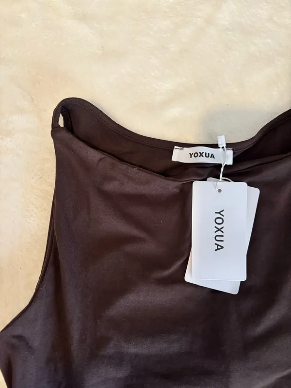 NEW! Brown mini dress Size M - Image 2