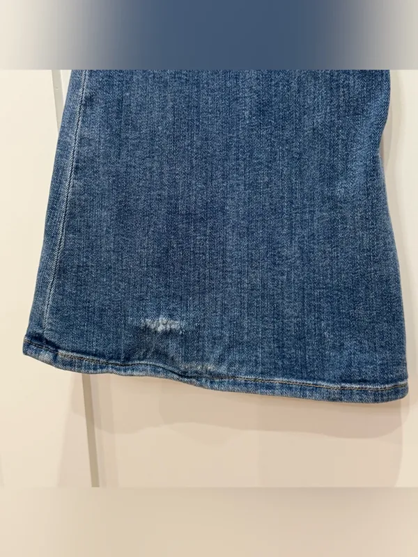 Vintage J Brand Low Rise Flare Jeans 24 Icicle Blue Y2K Minimal Retro 2000s - Image 12