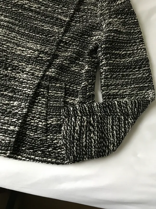 Black and White Tweed Jacket - Image 4