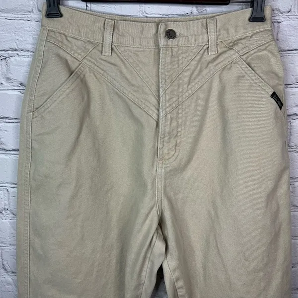 Rockies Vintage Rocky Mountain Bareback Tan Jeans Women‎ 11/12 Western High Rise - Image 3