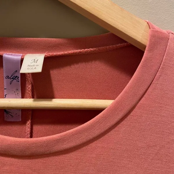 Francesca's Pink Blouse Shirt - Image 3