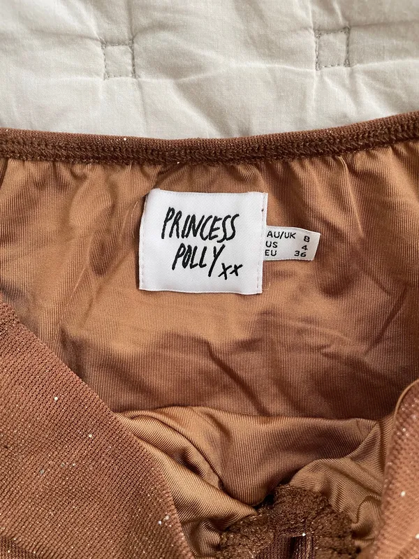 Princess Polly Long Sleeve Top Crop - Image 2