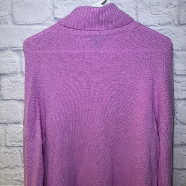 J. Crew Wool Blend Turtleneck Sweater Women’s Size XL Classic Relaxed Fit Knit - Image 9