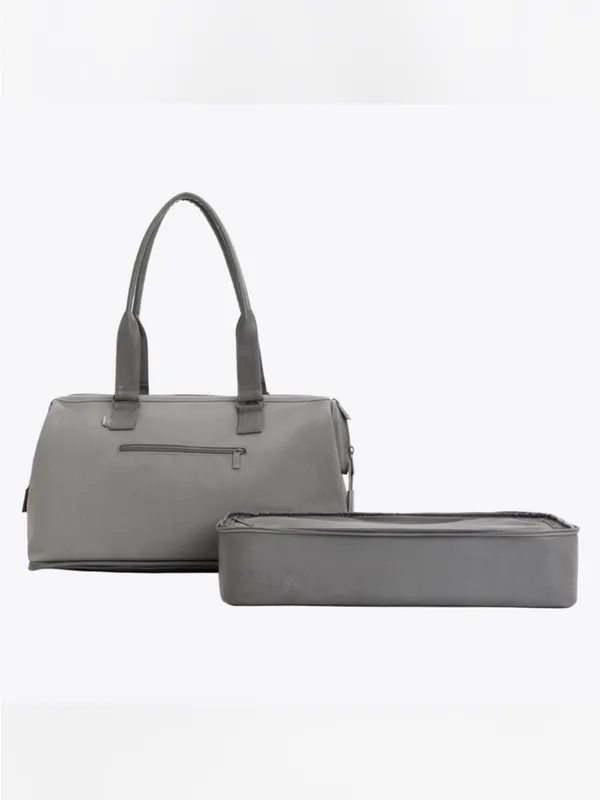 BEIS The Convertible Weekender Bag in Grey - Image 3