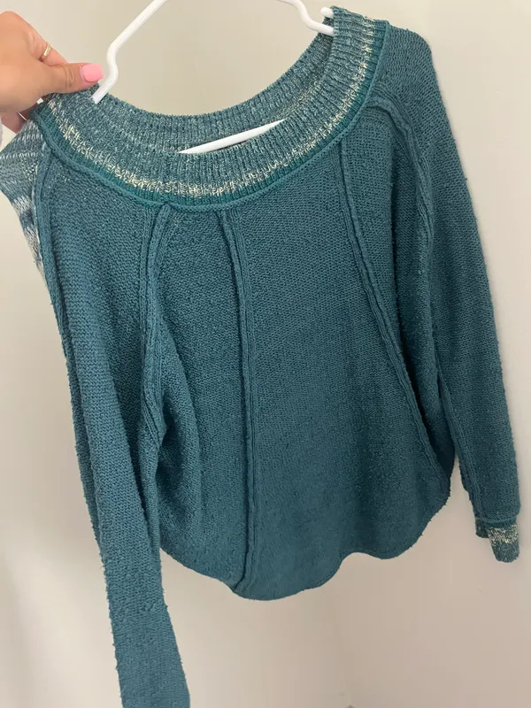 Blue Drug Rug Sweater - Image 4