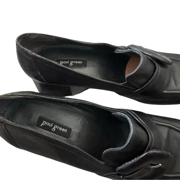 Paul Green Robin‎ Heels Buckle Chunky Black UK 5 US 7.5 - Image 2