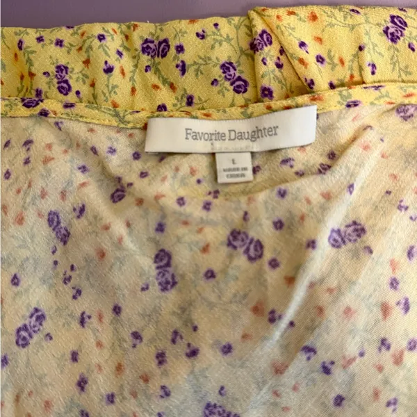 Favorite Daughter‎ The Drew Floral Mini Slip Dress - Image 5