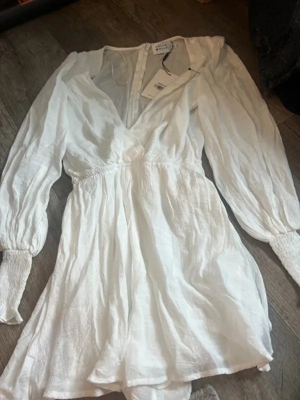 NWT Hello Molly POETRY IN THE SUN ROMPER WHITE size 2 - Image 8