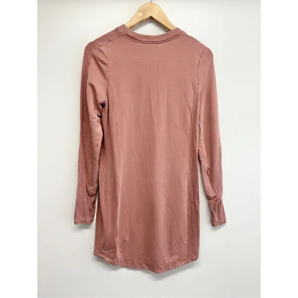 Athleta Balance Dress Long Sleeve Front Pockets Size‎ Extra Small Crewneck - Image 7