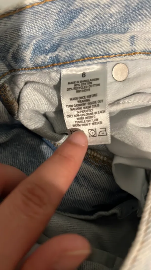 Aeropostale Ripped “Mom” Jeans - Image 4