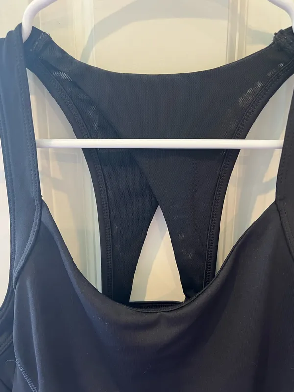 Kyodan Black Athletic Top Size Petite Small  - Image 4