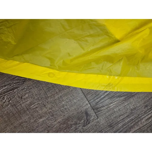 Vintage Universal Studios Hollywood Yellow Poncho Adult One Size Fits All - Image 3
