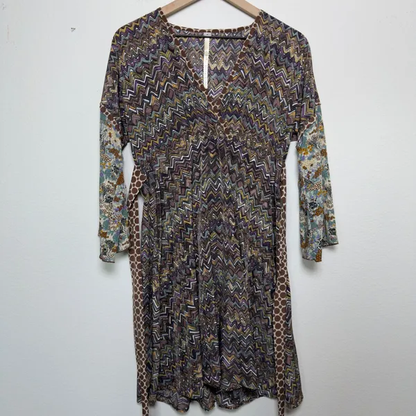 Anthropologie Uncle Frank Women Bohemian Dress Small Flare 70s Hippie Goblincore - Image 2