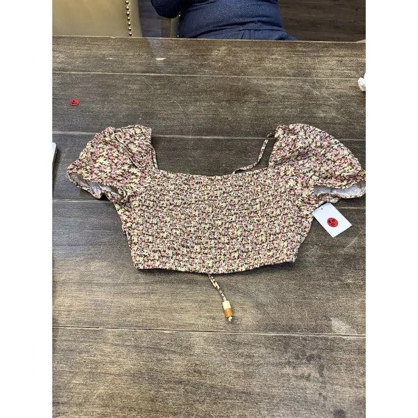 Maaji‎ Women's Ditsyduo Riley 2 Way Wear Beachwear Crop Top Size Medium - Image 7