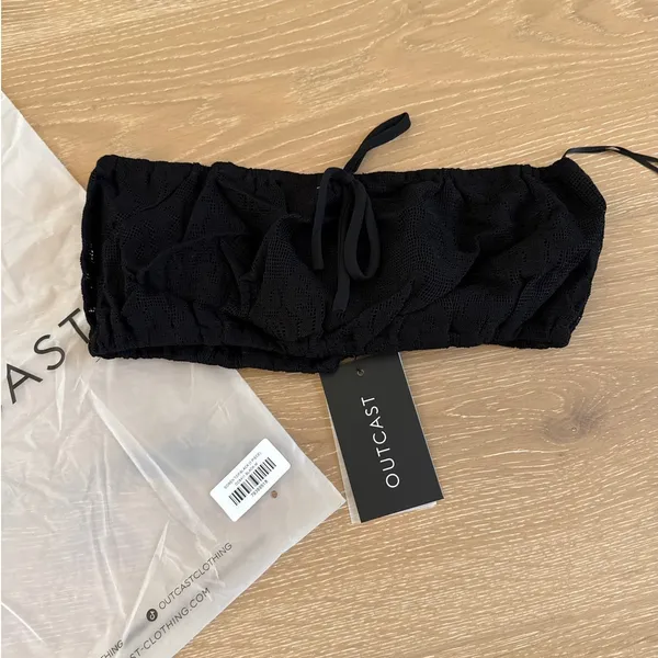 Outcast Bandeau top Soren Size M Black - Image 2