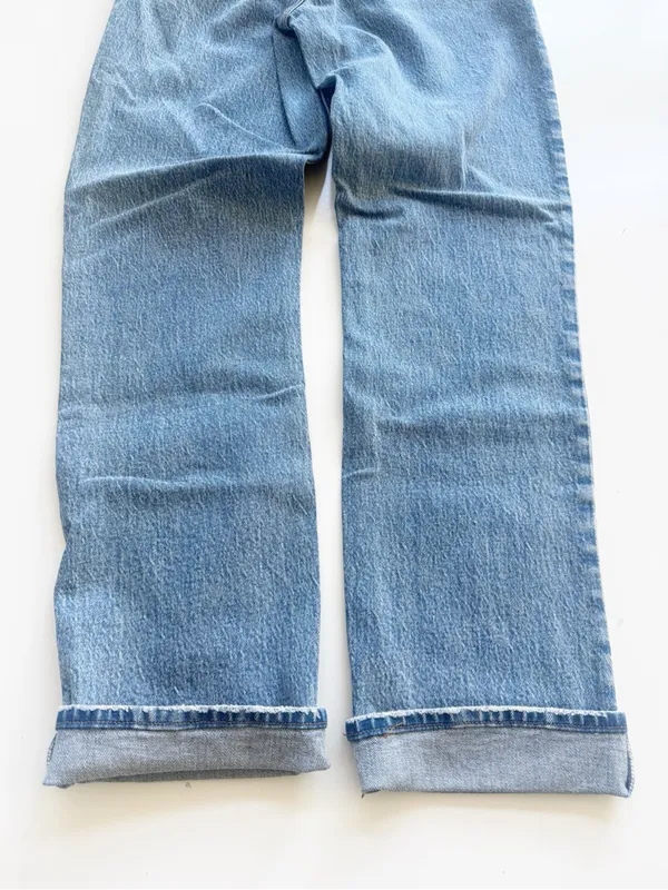 Abercrombie & Fitch - The 90’s Straight Ultra High Rise Jeans Size 27 / 4L - Image 7