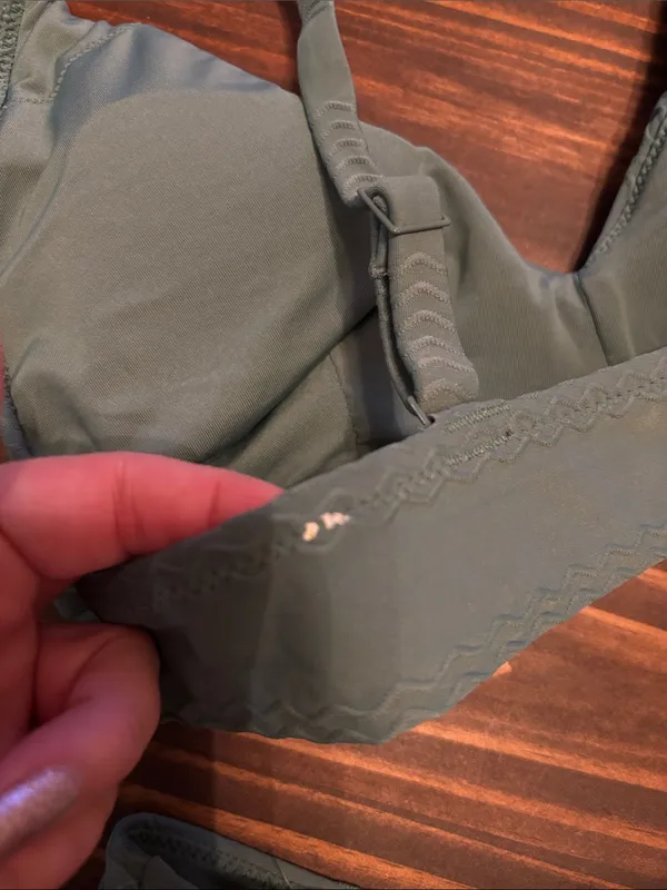 Aerie green medium scoop cheeky bikini - Image 3