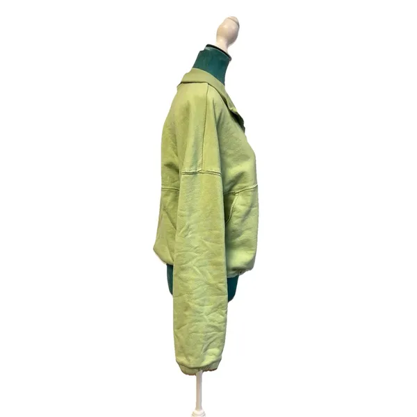 Free People FP Movement Relay Sweatshirt Green Women's Pullover - Image 6
