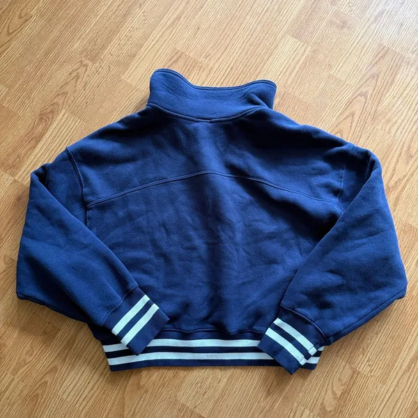 OFFLINE By Aerie Cloud Fleece Polo Sweatshirt Size Small - Image 3