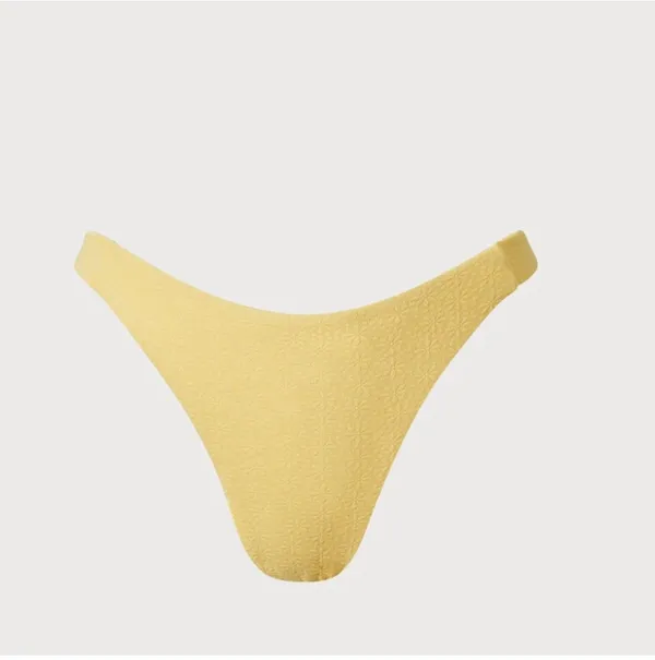 Berlook Yellow Jacquard Underwire Bikini Set Size L - Image 7