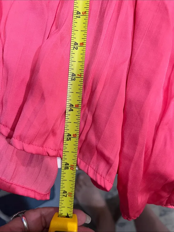 Anthropologie Elegant Pink Sleeveless Dress size 10 NWT - Image 16