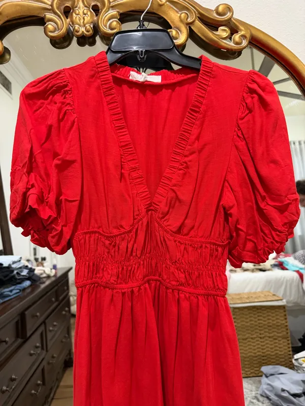 Red maxi dress - Image 2