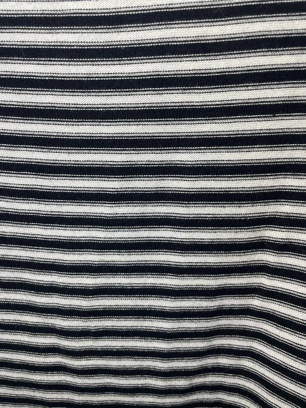 We The Free Black and White Striped Midi Dress, large - Image 6