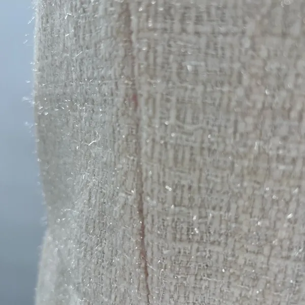 Nadine Merabi Penelope tweed jeweled dress pearl accent‎ neckline - Image 13