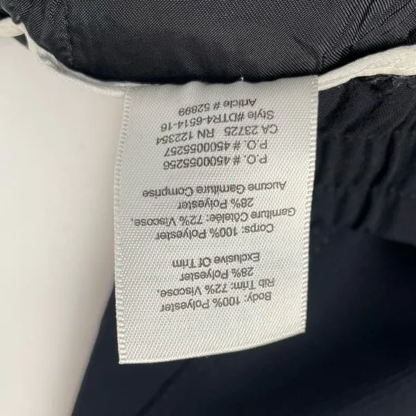 Aritzia Wilfred Buffon Crepe Jogger‎ Pant in Black Size Extra Small - Image 9