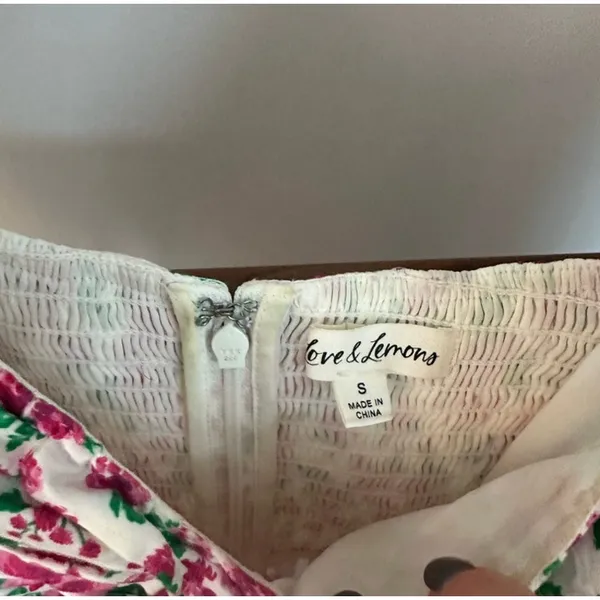 For Love & Lemons mini floral dress Size Small - Image 6