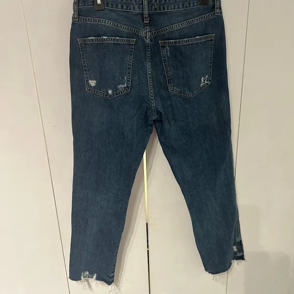 We the Free Distressed Blue Jeans - Image 7
