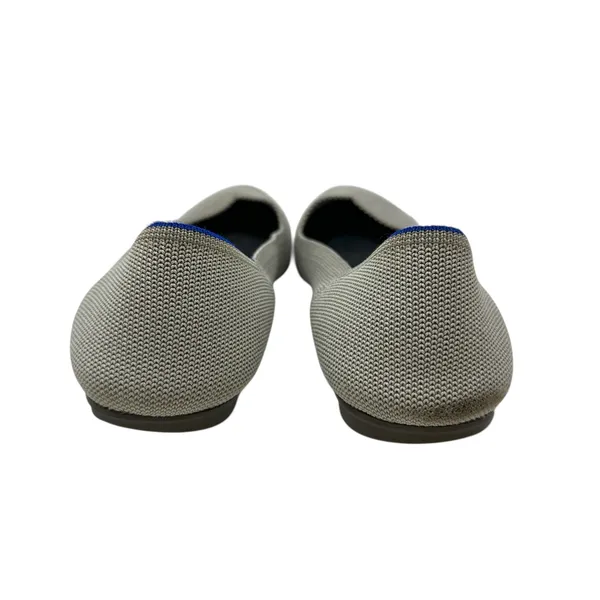 Rothy's The Flat‎ Shoes in the Flax Birdseye Knit Ballet Gray Size 8.5 - Image 5