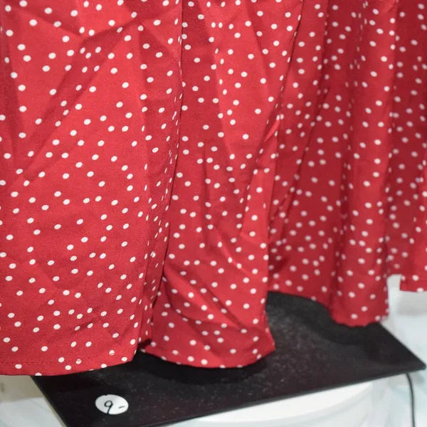 NWT Bloom Chic Red/White Polka Dot Peasant Blouse, Size 26 - Image 3