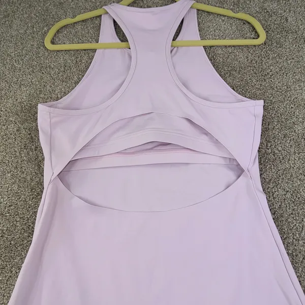 Outdoor Voices Exercise Dress Womens M Lavender Racerback Athletic Tennis Dress - Image 6