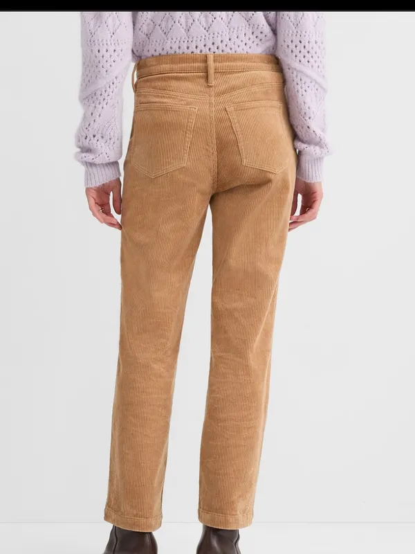 LOFT Gold Straight Leg Ankle Length Corduroy Pants - Image 6
