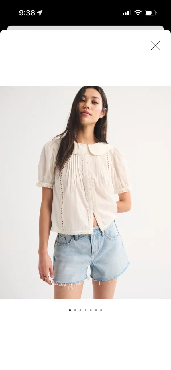 Abercrombie Low Rise Loose Shorts - Image 2