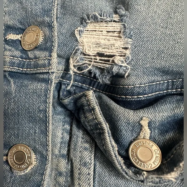 Bershka denim Jacket size S - Image 4